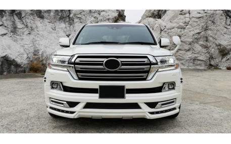 Накладки на бампера Toyota Land Cruiser 200