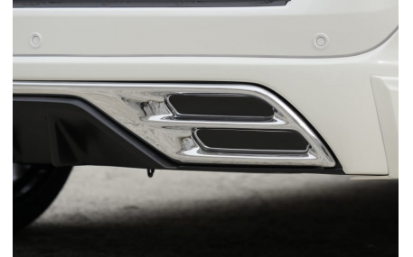 Накладки на бампера Toyota Land Cruiser 200