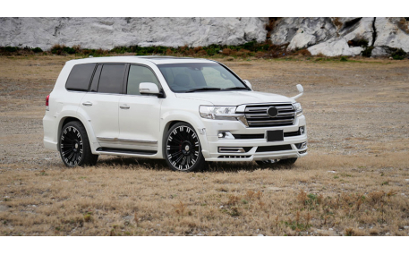 Накладки на бампера Toyota Land Cruiser 200