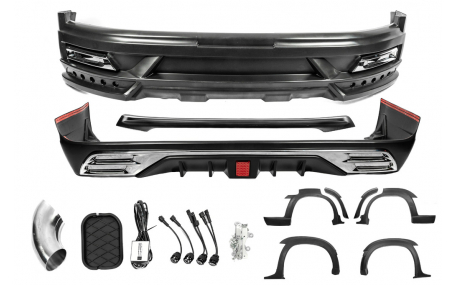 Накладки на бампера Toyota Land Cruiser 200