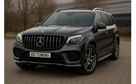 Решетка радиатора Mercedes GL-class X166 2012-2015