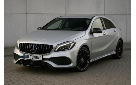 Решетка радиатора Mercedes A-class W176 2015-2018