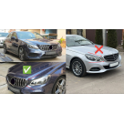 Решетка радиатора Mercedes E-class W212 2013-2016