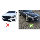 Решетка радиатора Mercedes E-class W213 2016-2020