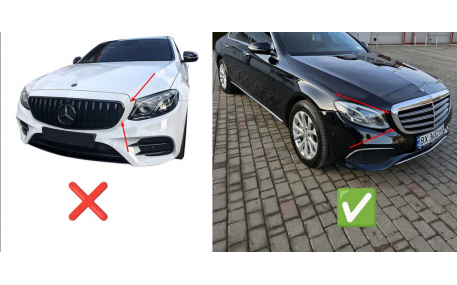 Решетка радиатора Mercedes E-class W213 2016-2020