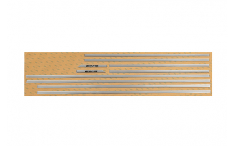 Вставки в молдинги дверей Mercedes G-class W463