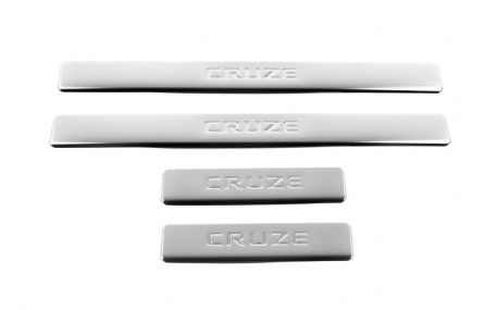 Накладки на пороги Chevrolet Cruze