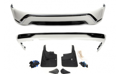 Накладки на бампера Toyota Land Cruiser 200