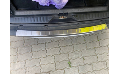 Накладка на задний бампер Renault Kangoo