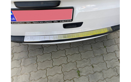 Накладка на задний бампер Renault Kangoo