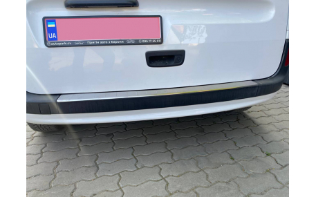 Накладка на задний бампер Renault Kangoo