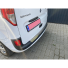 Накладка на задний бампер Renault Kangoo