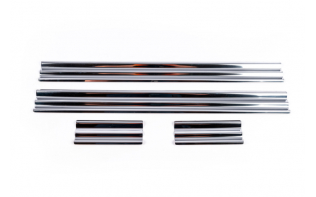 Накладки на пороги Mitsubishi L200