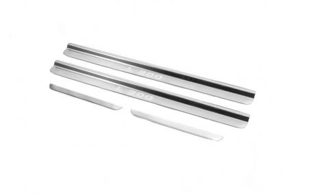 Накладки на пороги Mitsubishi L200