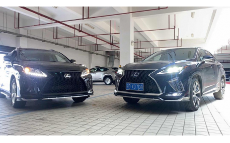 Бампер передний Lexus RX 2009-2012