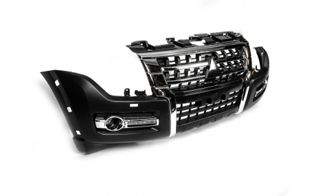 Бампер передний Mitsubishi Pajero Wagon 4 