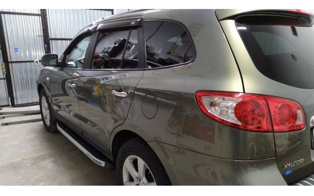 Подножки Hyundai Santa Fe