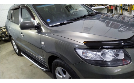Подножки Hyundai Santa Fe