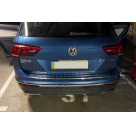 Накладка на задний бампер Volkswagen Tiguan