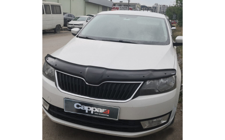Дефлектор капота Skoda Rapid