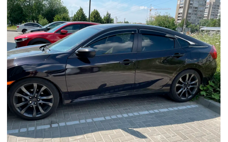 Дефлекторы окон Honda Civic 4D