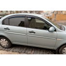 Дефлекторы окон Hyundai Accent