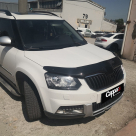 Дефлектор капота Skoda Yeti