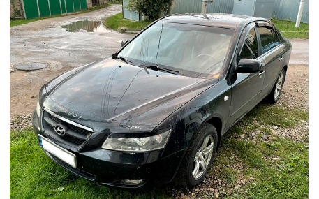 Дефлекторы окон Hyundai Sonata NF