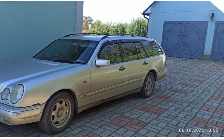 Дефлекторы окон Mercedes E-class W210