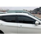 Дефлекторы окон Nissan Qashqai J11