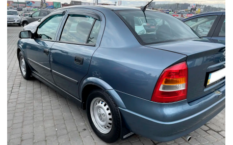 Дефлекторы окон Opel Astra G 