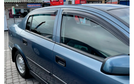 Дефлекторы окон Opel Astra G 