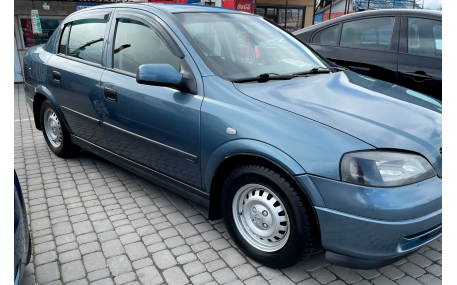 Дефлекторы окон Opel Astra G 