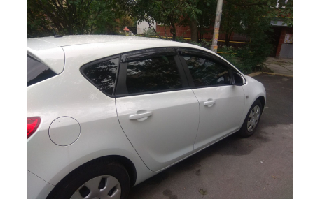 Дефлекторы окон Opel Astra J