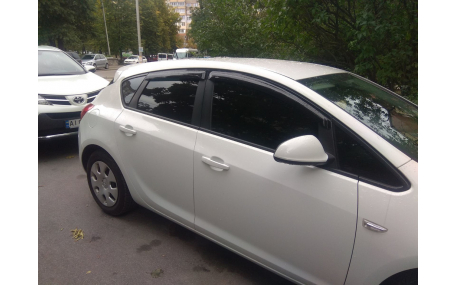 Дефлекторы окон Opel Astra J