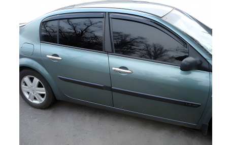 Дефлекторы окон Renault Megane
