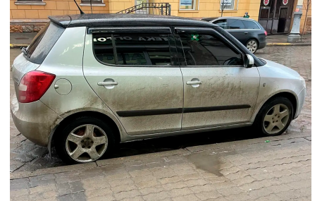 Дефлекторы окон Skoda Fabia