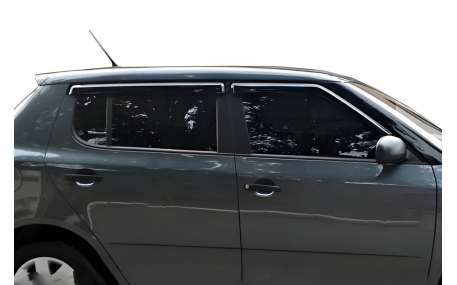 Дефлекторы окон Skoda Fabia