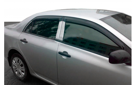Дефлекторы окон Toyota Corolla