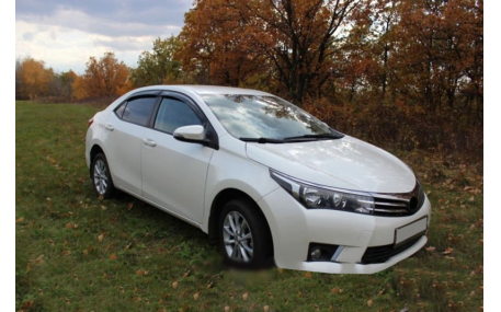 Дефлекторы окон Toyota Corolla