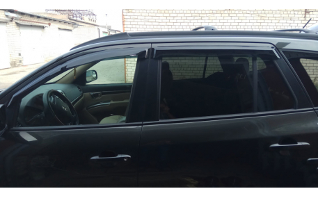 Дефлекторы окон Hyundai Santa Fe