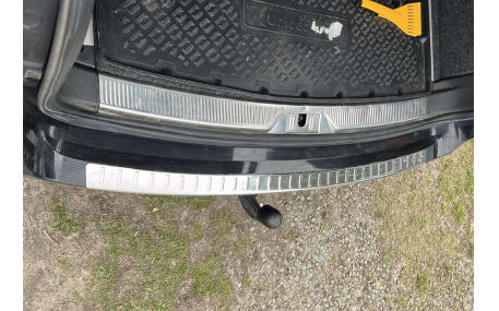 Накладка на задний бампер Skoda Superb