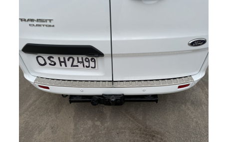 Накладка на задний бампер Ford Custom