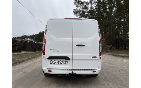 Накладка на задний бампер Ford Custom