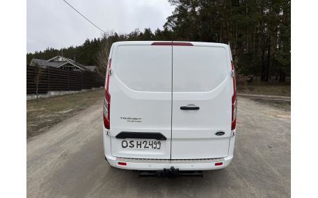 Накладка на задний бампер Ford Custom