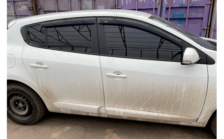 Дефлекторы окон Renault Megane