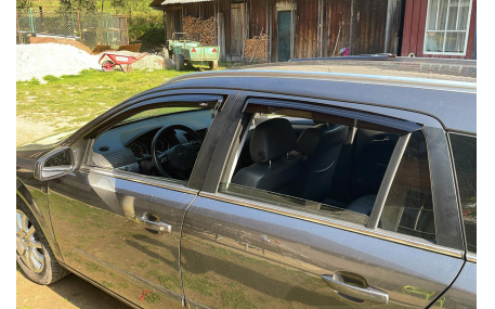 Дефлекторы окон Opel Astra H