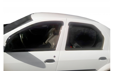Дефлекторы окон Renault Logan 2004-2013