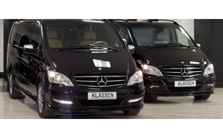 Накладка передняя Mercedes Vito W639