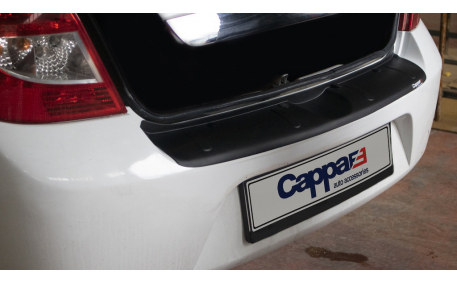 Накладка на задний бампер Renault Logan Sedan